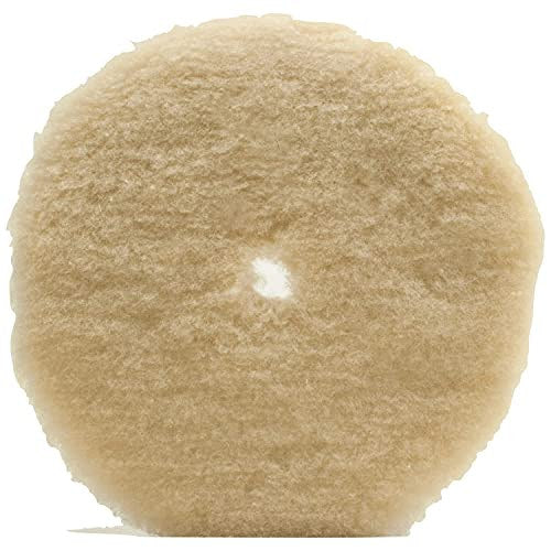 Buff and Shine Uro-Wool Aggressive Cutting Pad, 5 in