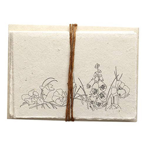 Of The Earth Plantable Seeded Note Cards with Envelopes, Set of 6
