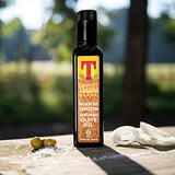 Texana Brand Roasted Onion Infused Olive Oil- 250ml (8.5oz) Bottle- 100% Arbequina Olives USA Made & Texas Sourced- Non-GMO, All-Natural, Extra Virgin.