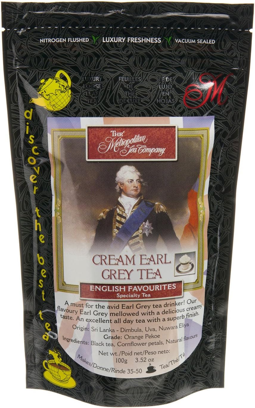 Cream Earl Grey Loose Tea, 100 g