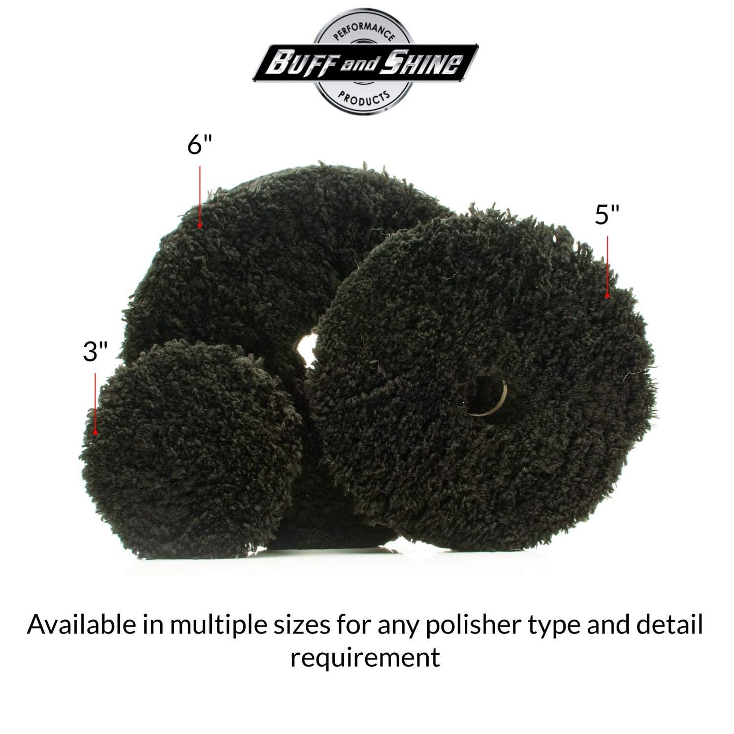 URO-Fiber Microfiber Finishing Pad, 6 in