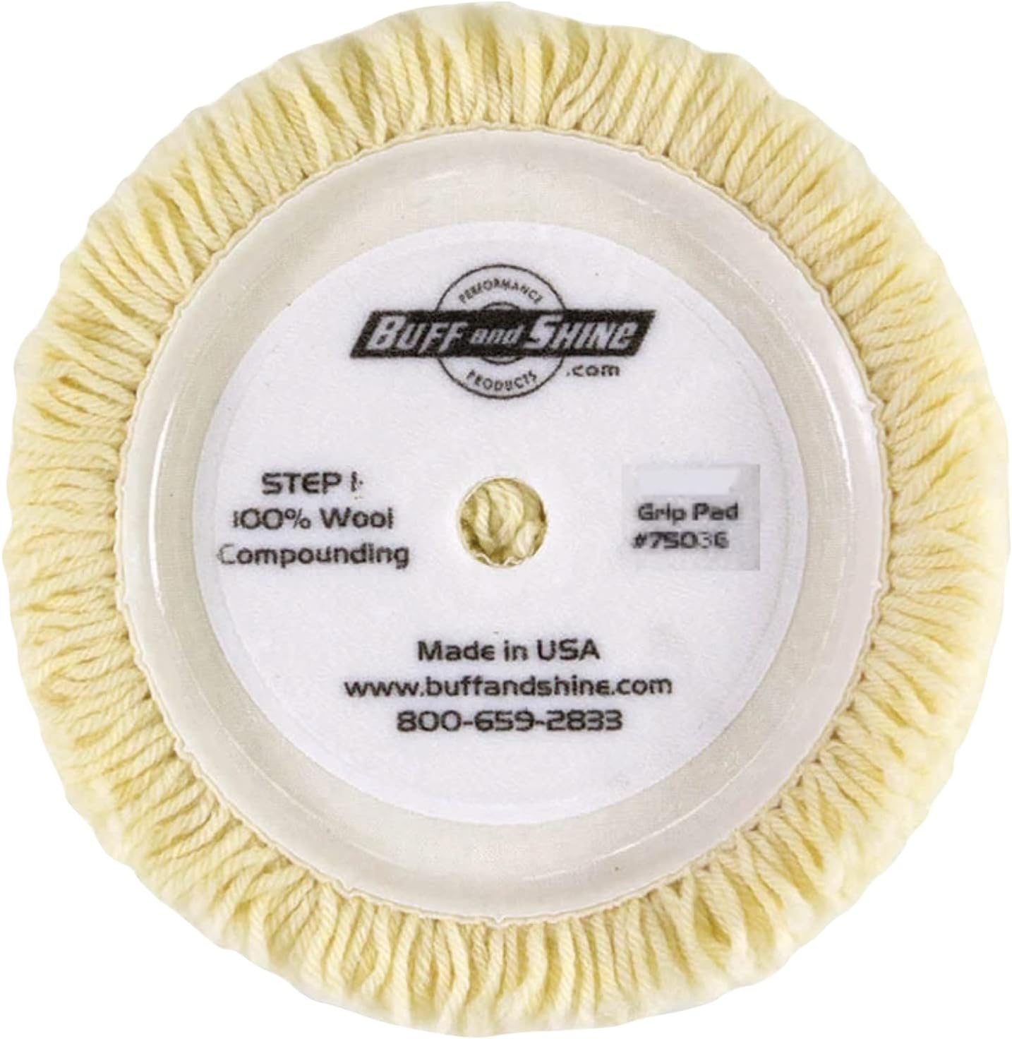 Twisted Wool Double-Sided Cutting Pad, 8 in