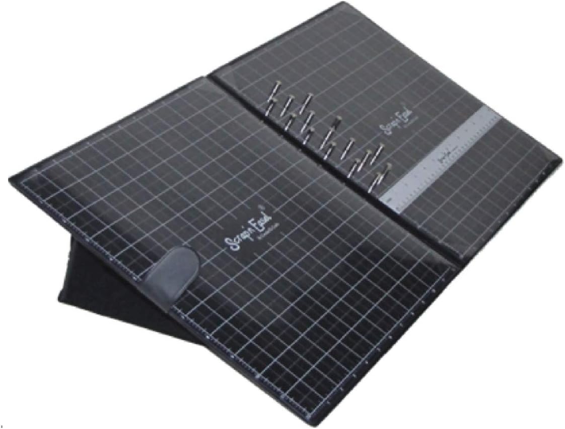 Scrap 'n Easel Magnetic Portable Double Grid Layout Scrapbook Style Ergonomic Work Surface