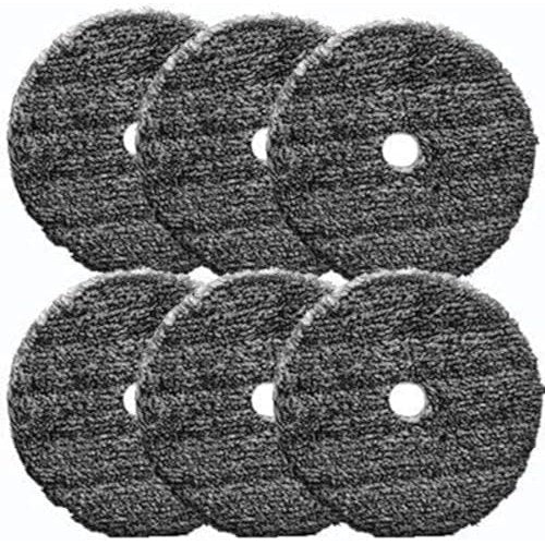 Buff and Shine URO-Fiber Microfiber Cutting and Polishing Pad, 6 in, 6-Pack