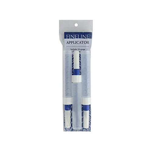 Fineline Applicators 20-Gauge Precision Applicator Bottles, 1 oz, 3-Pack