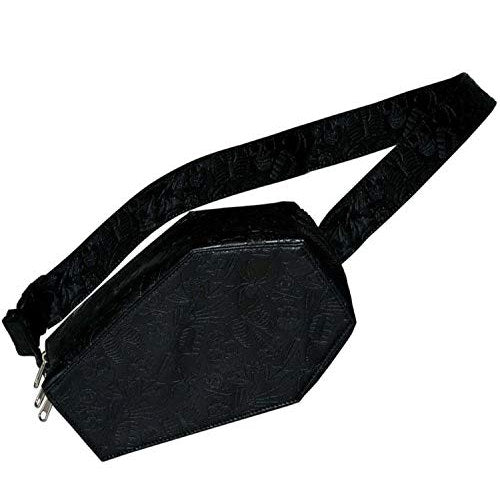 Kreepsville 666 Coffin Hip Pouch, Vegan Leather