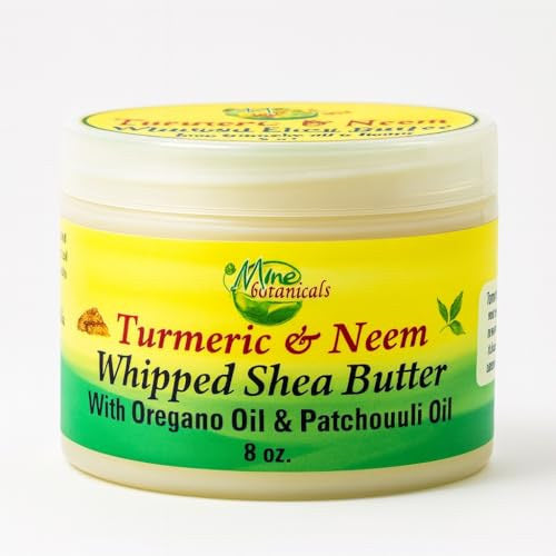 Mine Botanicals Turmeric Whipped Shea Butter, 8 oz