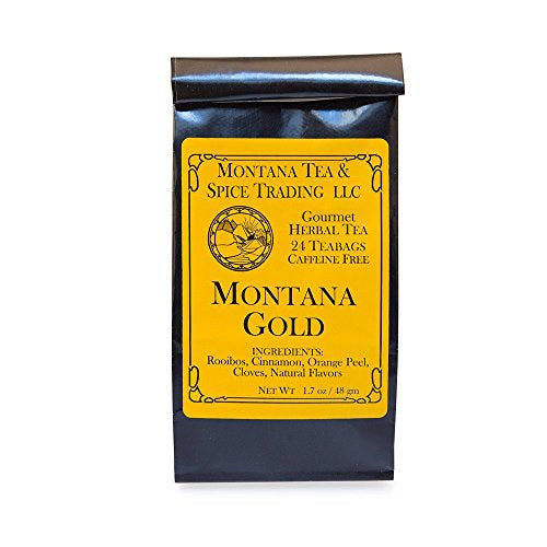 Montana Tea & Spice Trading Montana Gold Gourmet Herbal Tea
