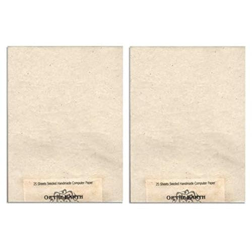 Of The Earth Wildflower Seed Printer Paper, 8.5 x 11 in, 50 Sheets, 2-Pack