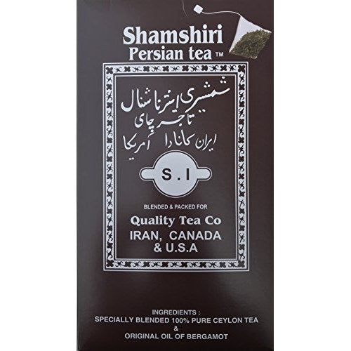 Quality Tea Company Shamshiri Persian Tea, 100 Teabags