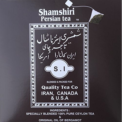 Quality Tea Company Shamshiri Persian Tea, 50 Teabags
