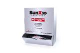 Sunx30+Sunscreen Lotion Packets 100-Count Dispenser Box