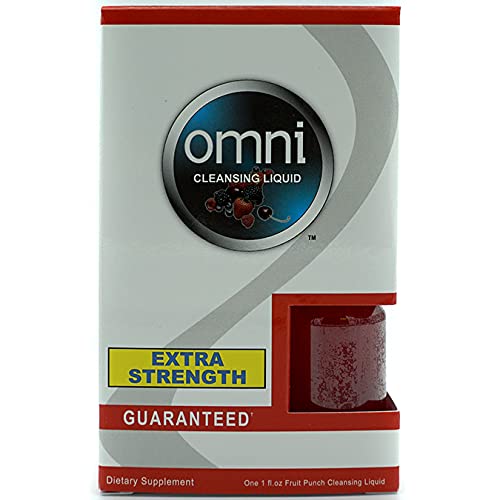 Omni Detox Drink, Extra Strength Cleansing - Fruit Punch Flavor (1 Oz) (1 Pack)