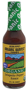 Organic Harvest Gluten Free Jalapeno Pepper Sauce, 5 Fluid Ounce - One Bottle