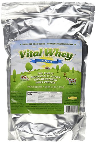 Well Wisdom Proteins Vital Whey Natural, 2.5 Pound
