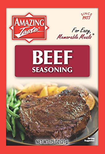 Amazing Taste Beef Seasoning Bundle (10 Packets- .75 oz ea.)